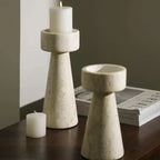 Ulfia Stone Candle Holder