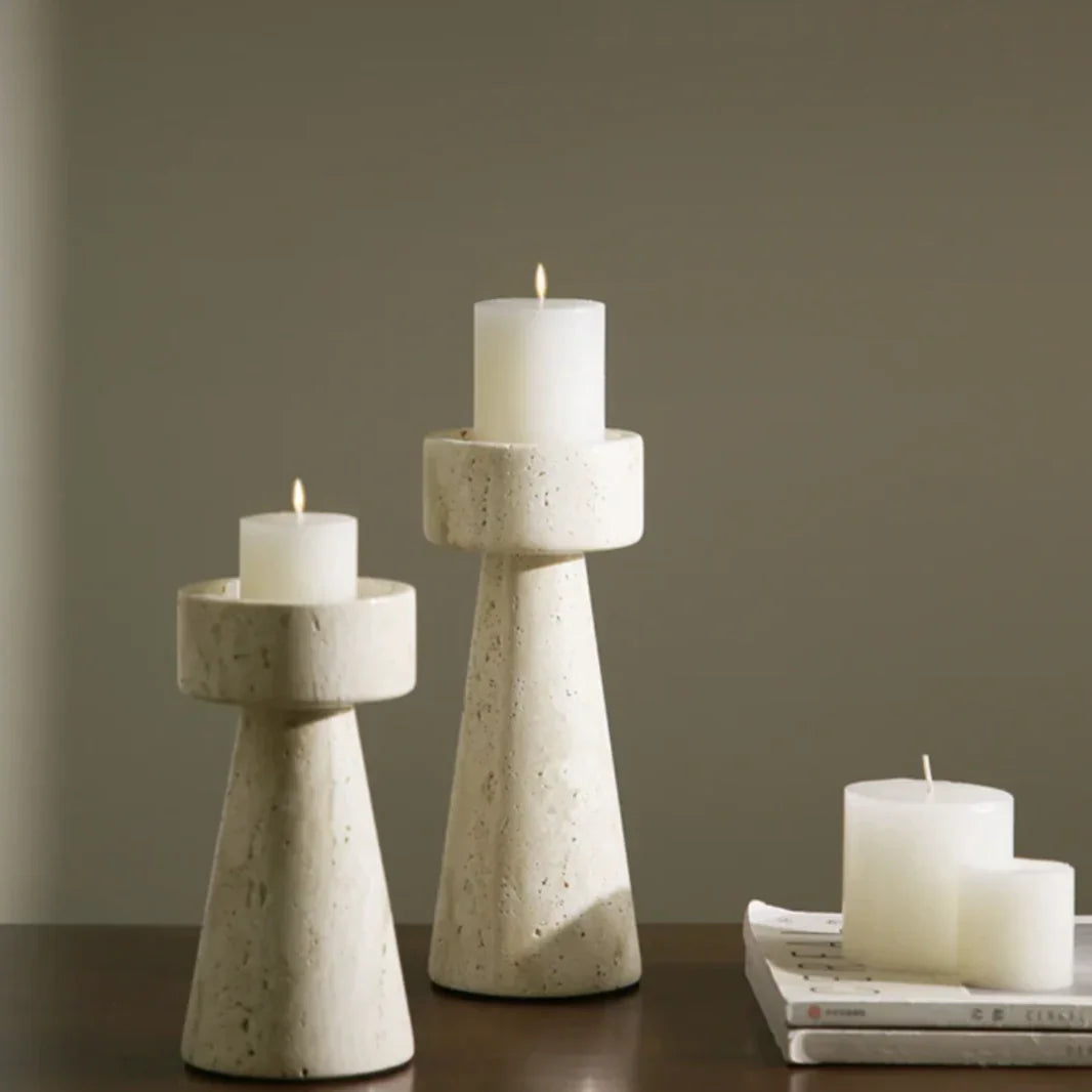 Ulfia Stone Candle Holder