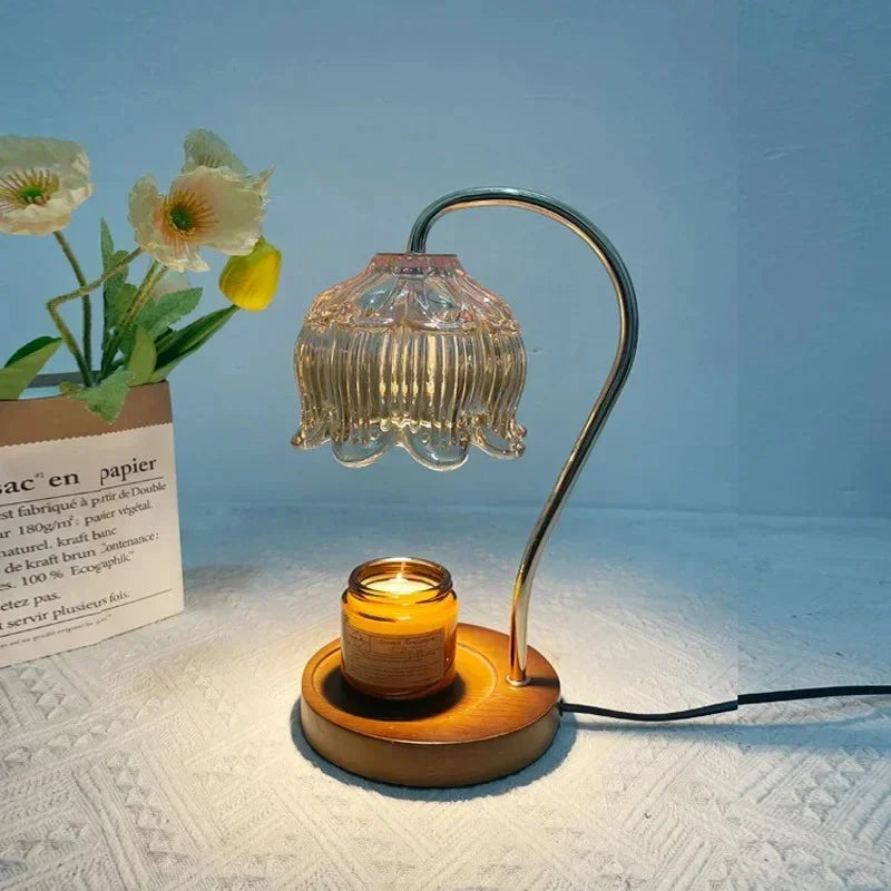 Ulndira Glass Candle Warmer Lamp