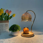 Ulndira Glass Candle Warmer Lamp