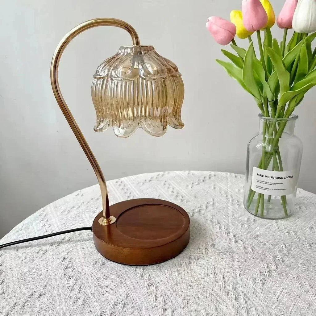 Ulndira Glass Candle Warmer Lamp