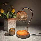 Ulndira Glass Candle Warmer Lamp