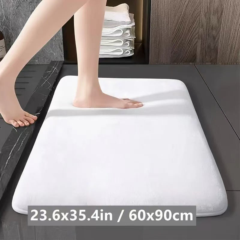 Ultra-Soft Memory Foam Bath Mat with Non-Slip Backing, Machine Washable, view 4
