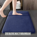Ultra-Soft Memory Foam Bath Mat with Non-Slip Backing, Machine Washable, view 7