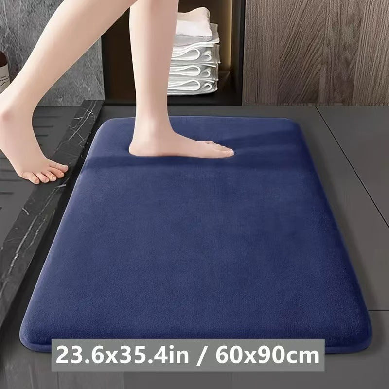 Ultra-Soft Memory Foam Bath Mat with Non-Slip Backing, Machine Washable, view 7