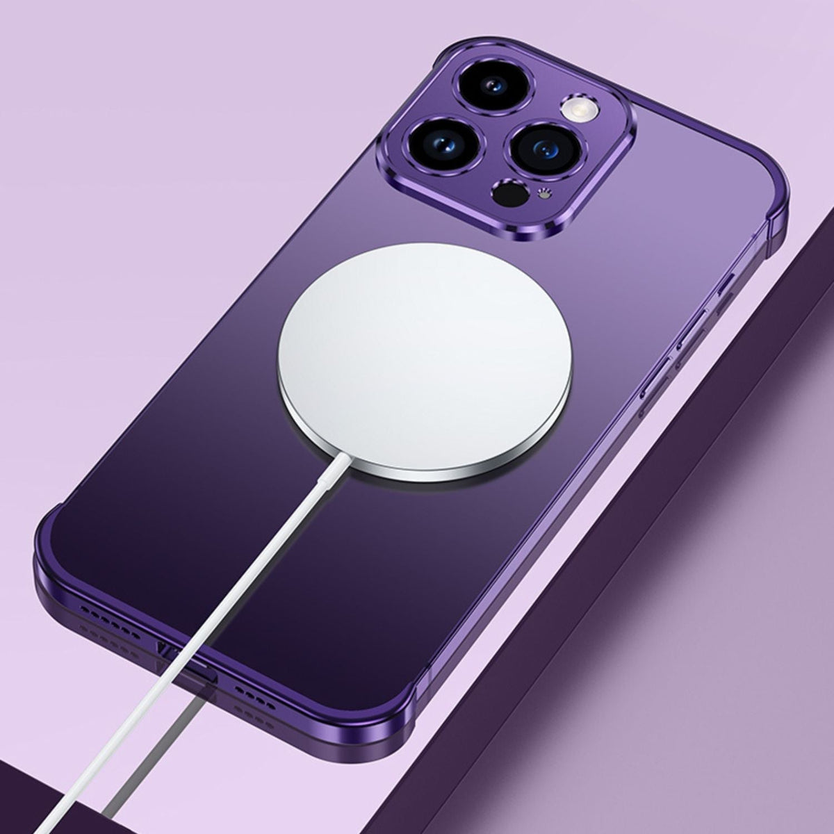 Ultra-Thin Slim Metal Phone Case for iPhone and Android Models, view 2