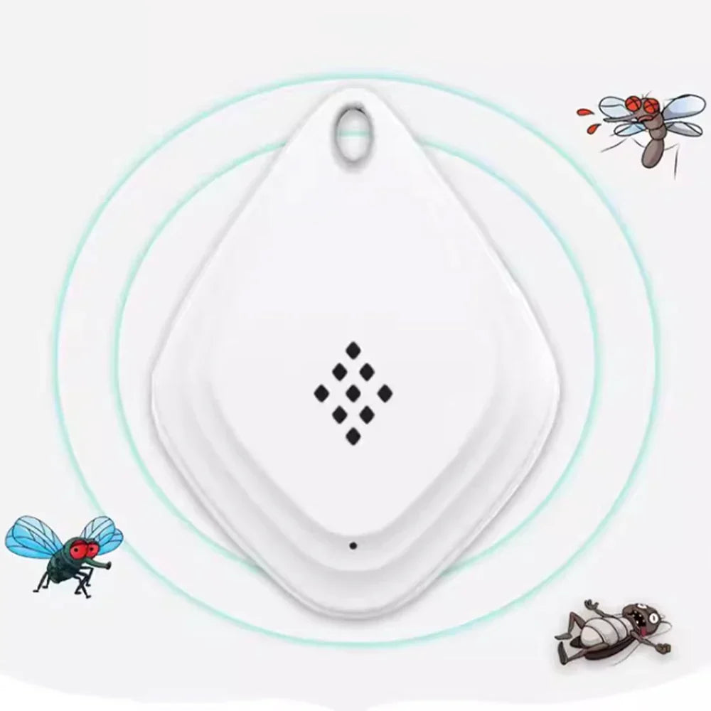 Ultrasonic Mosquito & Pest Repeller, 13–75 KHz, USB Rechargeable, view 2
