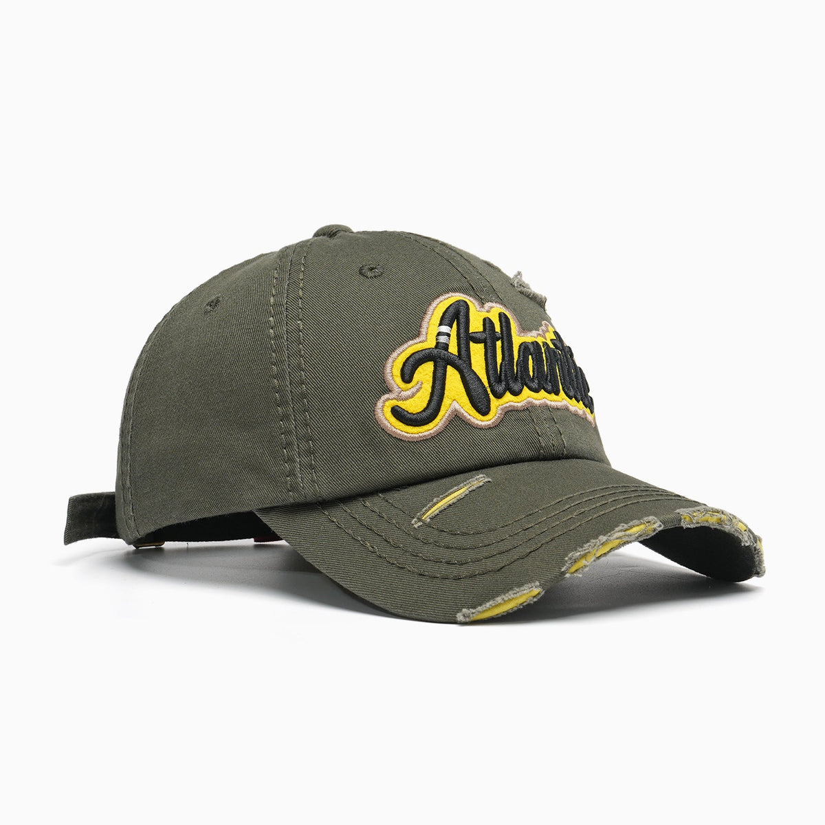 Unisex Embroidered Baseball Cap with Adjustable Strap and Ventilation Holes, view 3