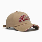 Unisex Embroidered Baseball Cap with Adjustable Strap and Ventilation Holes, view 7