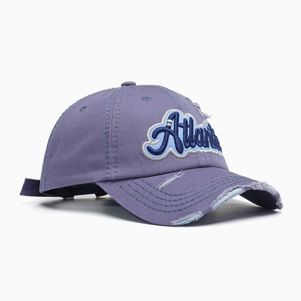 Unisex Embroidered Baseball Cap with Adjustable Strap and Ventilation Holes