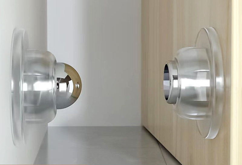 Universal Door Stopper with Flexible Floor or Wall Installation, view 5