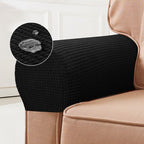 Stretch Spandex Armrest Covers for Chairs and Armchairs, Set of 2