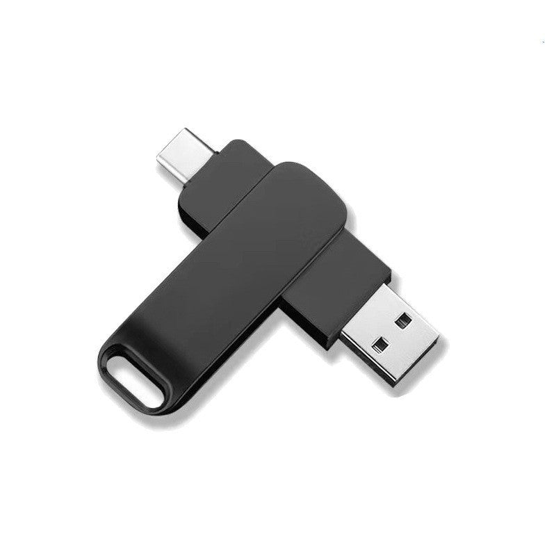 USB Flash Drive with USB-A and USB-C Connectors for Data Storage, view 9