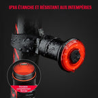 USB Rechargeable Bike Tail Light with Brake Sensor, 6061 Aluminum, view 4