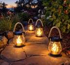 USB Type-C Rechargeable Rope Lantern, 12 cm Diameter, 13 cm Height, view 8