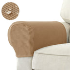 Stretch Spandex Armrest Covers for Chairs and Armchairs, Set of 2