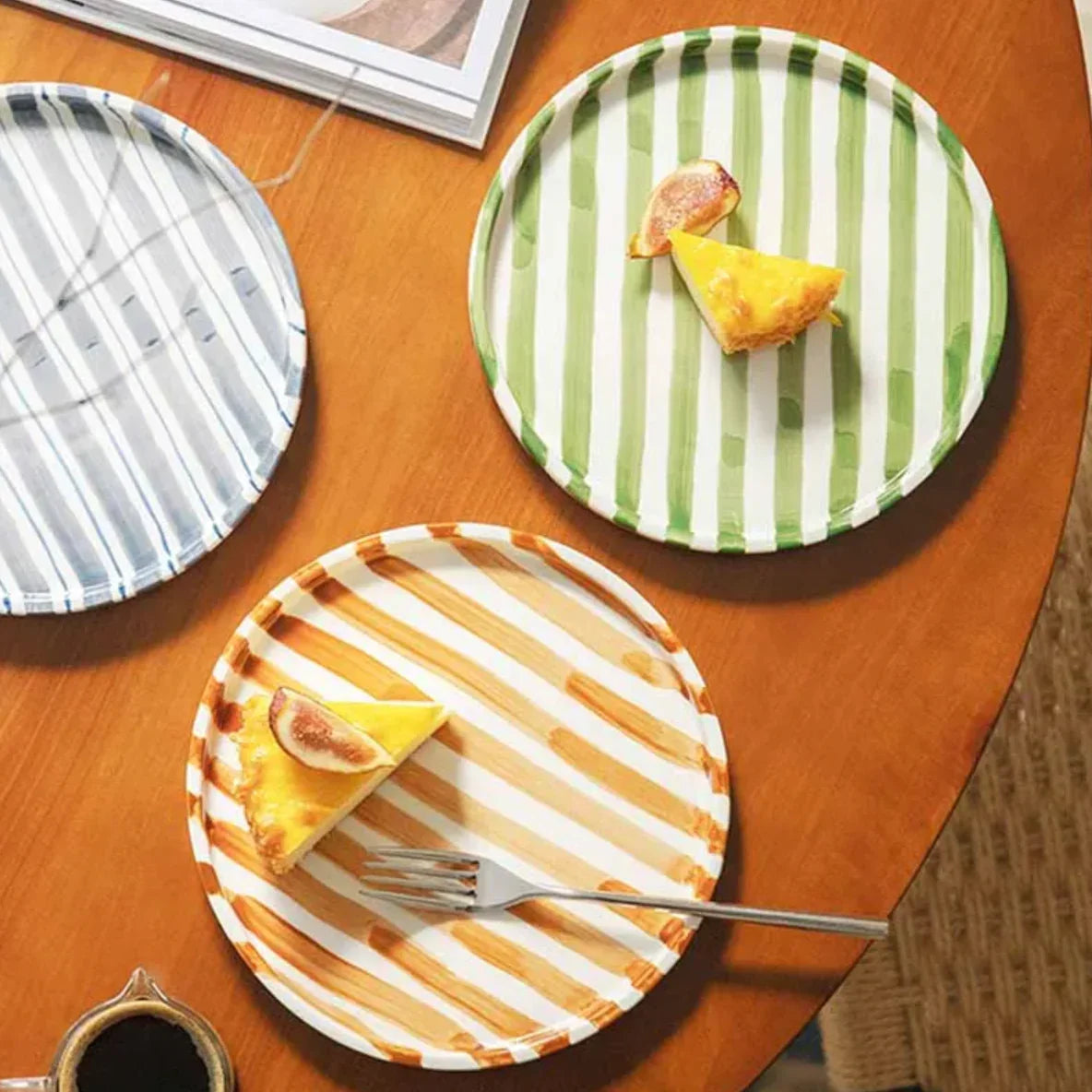 Valecrest Ceramic Paul Plate and Mug Set - 3Pcs