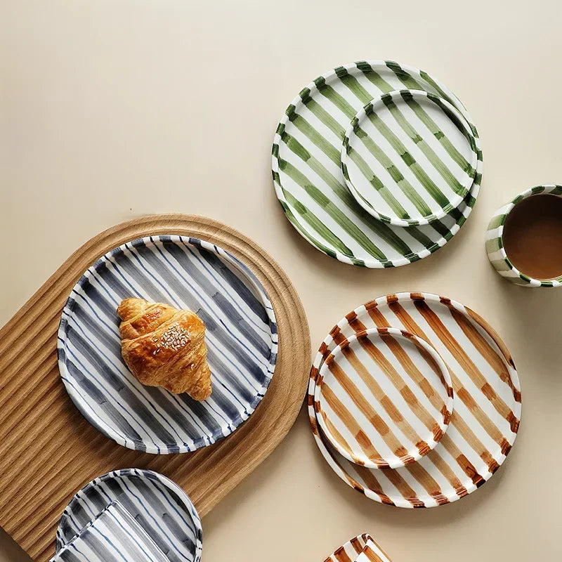 Valecrest Ceramic Paul Plate and Mug Set - 3Pcs