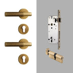 Valteda Brass Door Lock Set