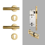Valteda Brass Door Lock Set