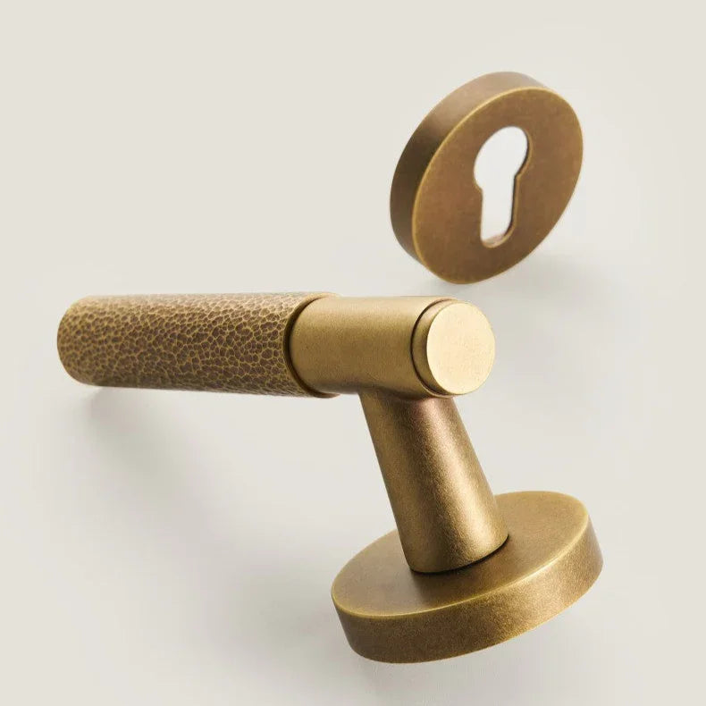 Valteda Brass Door Lock Set