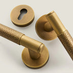 Valteda Brass Door Lock Set