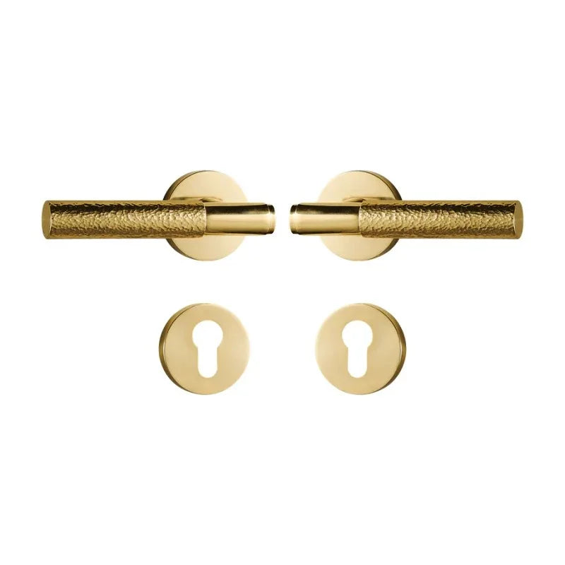 Valteda Brass Door Lock Set