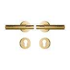 Valteda Brass Door Lock Set