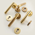 Valteda Brass Door Lock Set