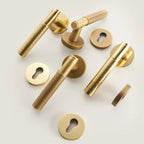 Valteda Brass Door Lock Set
