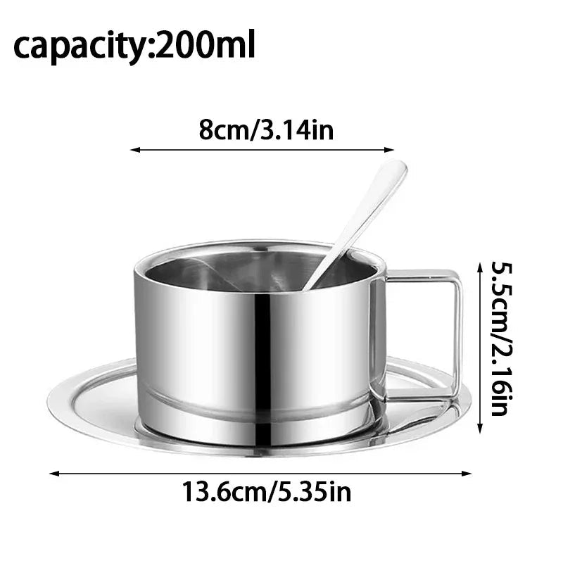 Valvosa Steel Coffee Cup