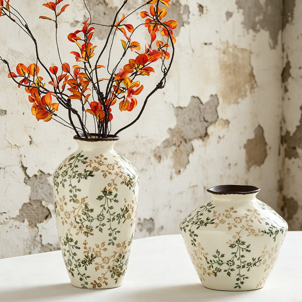 Vase Marmor Ceramic | Thrascher