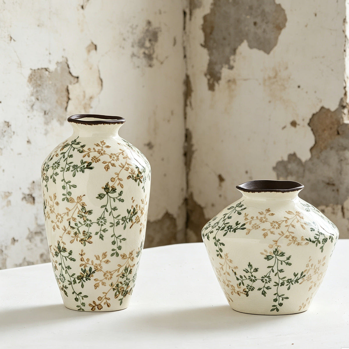 Vase Marmor Ceramic | Thrascher