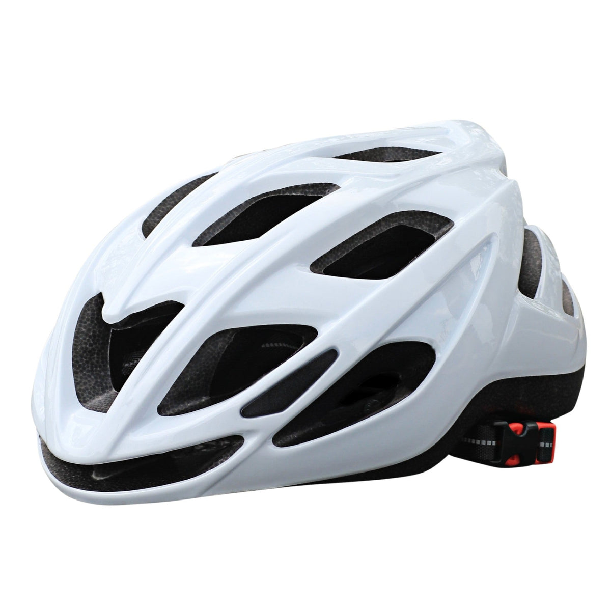 Ventilated Road Cycling Helmet, Polycarbonate/EPS, Adjustable Fit, view 11