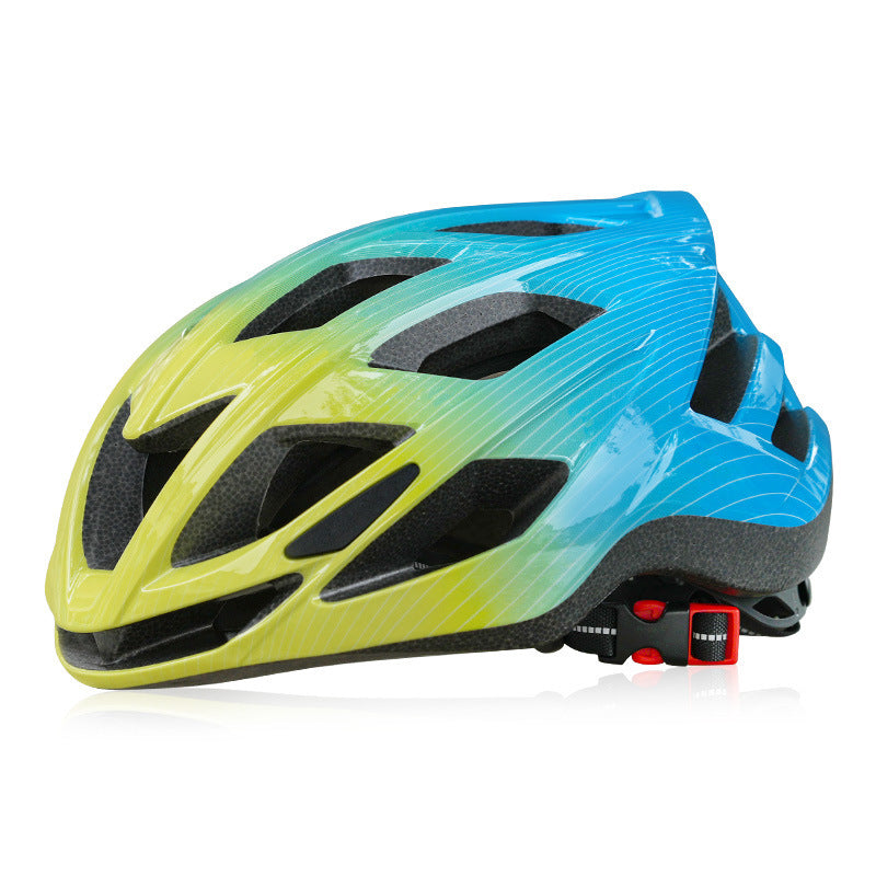 Ventilated Road Cycling Helmet, Polycarbonate/EPS, Adjustable Fit, view 13