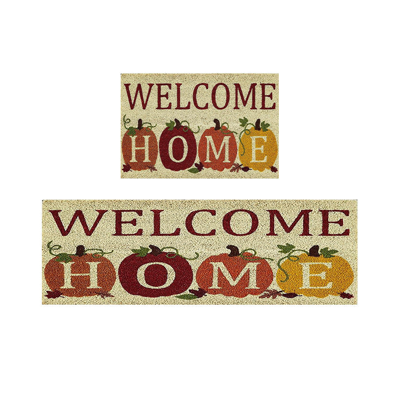 Vintage Farmer's Market-Themed Floor Mat | Thrascher