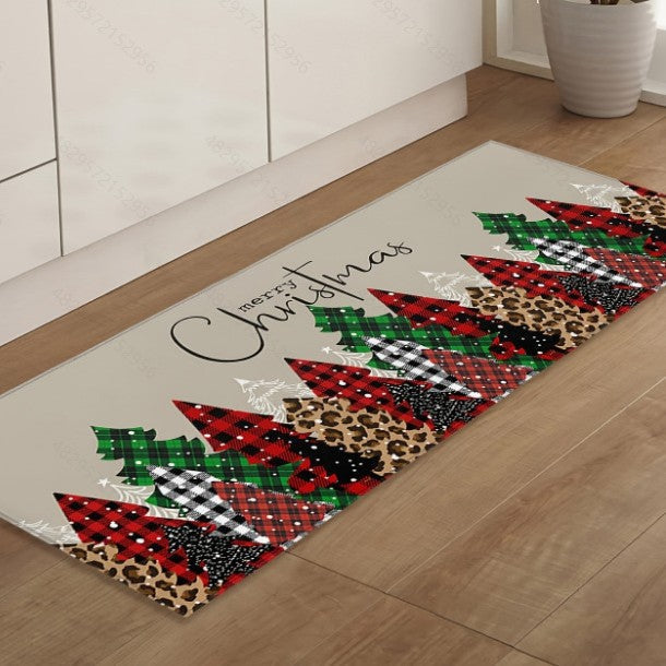 Vintage Farmer's Market-Themed Floor Mat | Thrascher