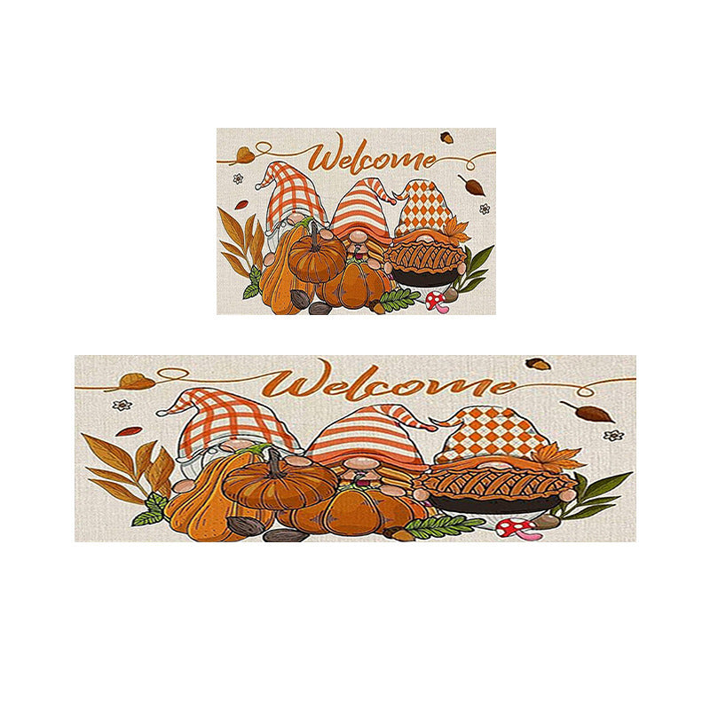 Vintage Farmer's Market-Themed Floor Mat | Thrascher