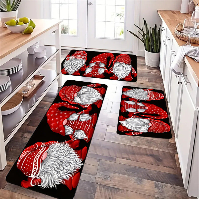 Vintage Farmer's Market-Themed Floor Mat | Thrascher