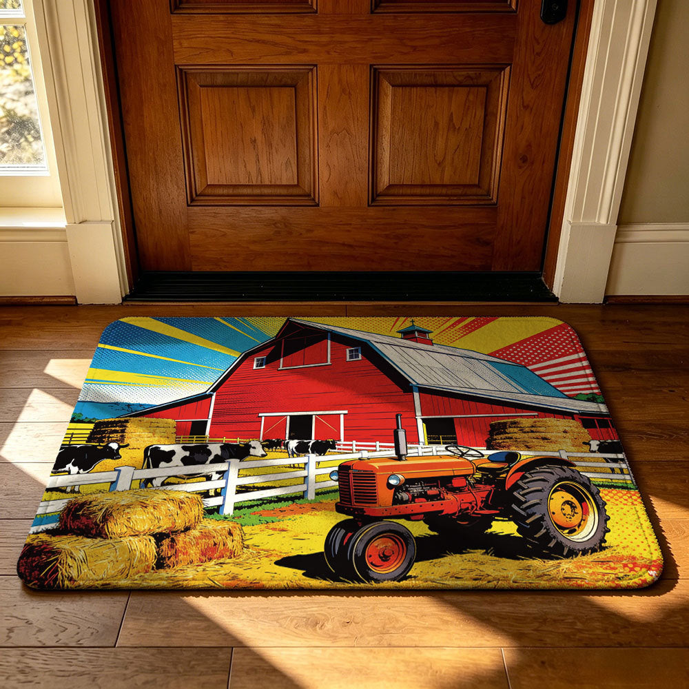 Vintage Farmhouse Welcome Mat | Thrascher