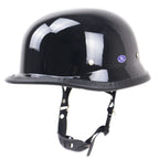 Vintage Half-Helmet Motorcycle Headgear, Adjustable Straps and Padded Interior, view 9