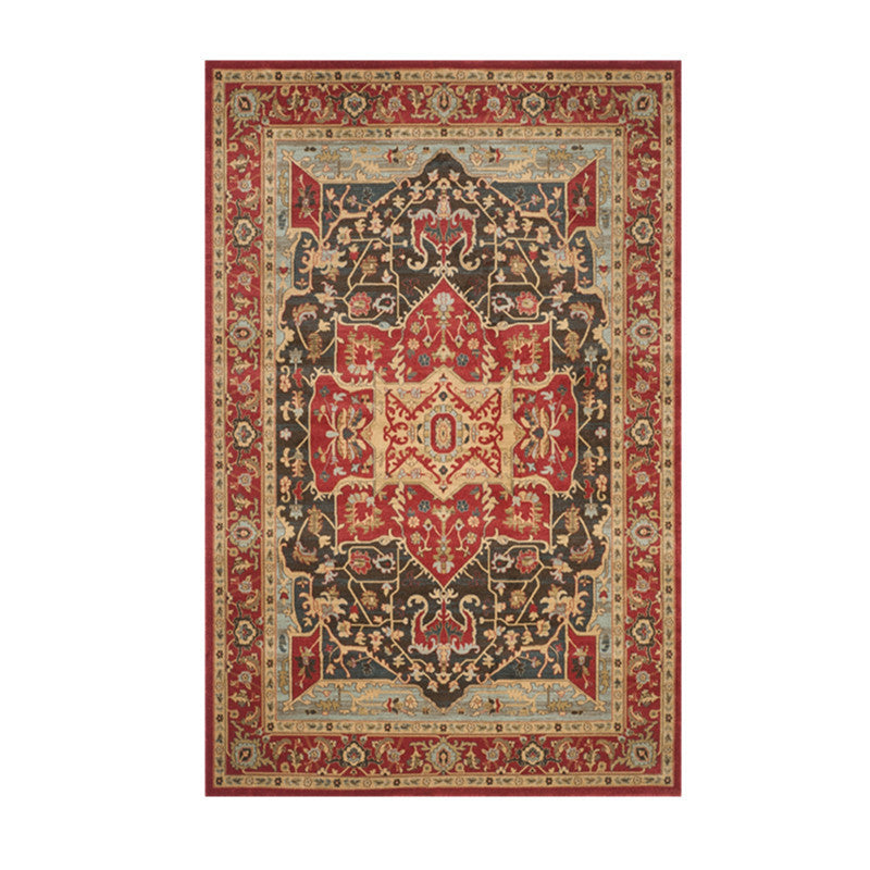Vintage-Inspired Geometric Area Rug | Thrascher