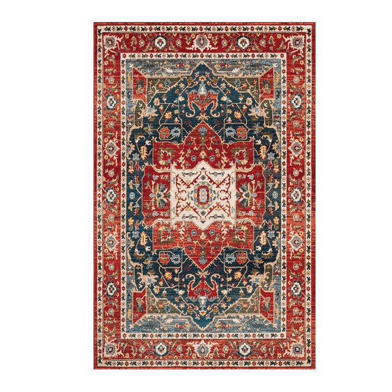 Vintage-Inspired Geometric Area Rug | Thrascher