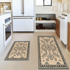 Vintage-Inspired Kitchen Mat Set | Thrascher