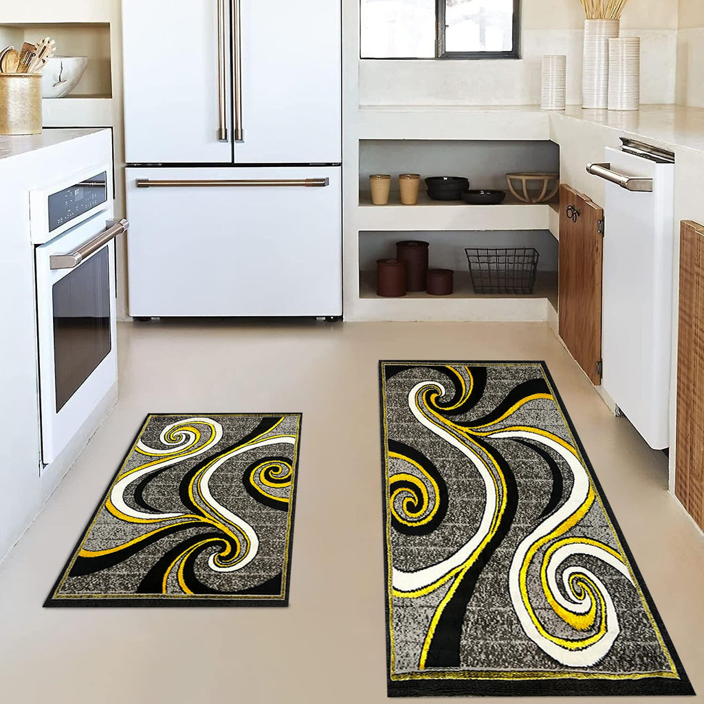 Vintage-Inspired Kitchen Mat Set | Thrascher