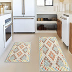 Vintage-Inspired Kitchen Mat Set | Thrascher