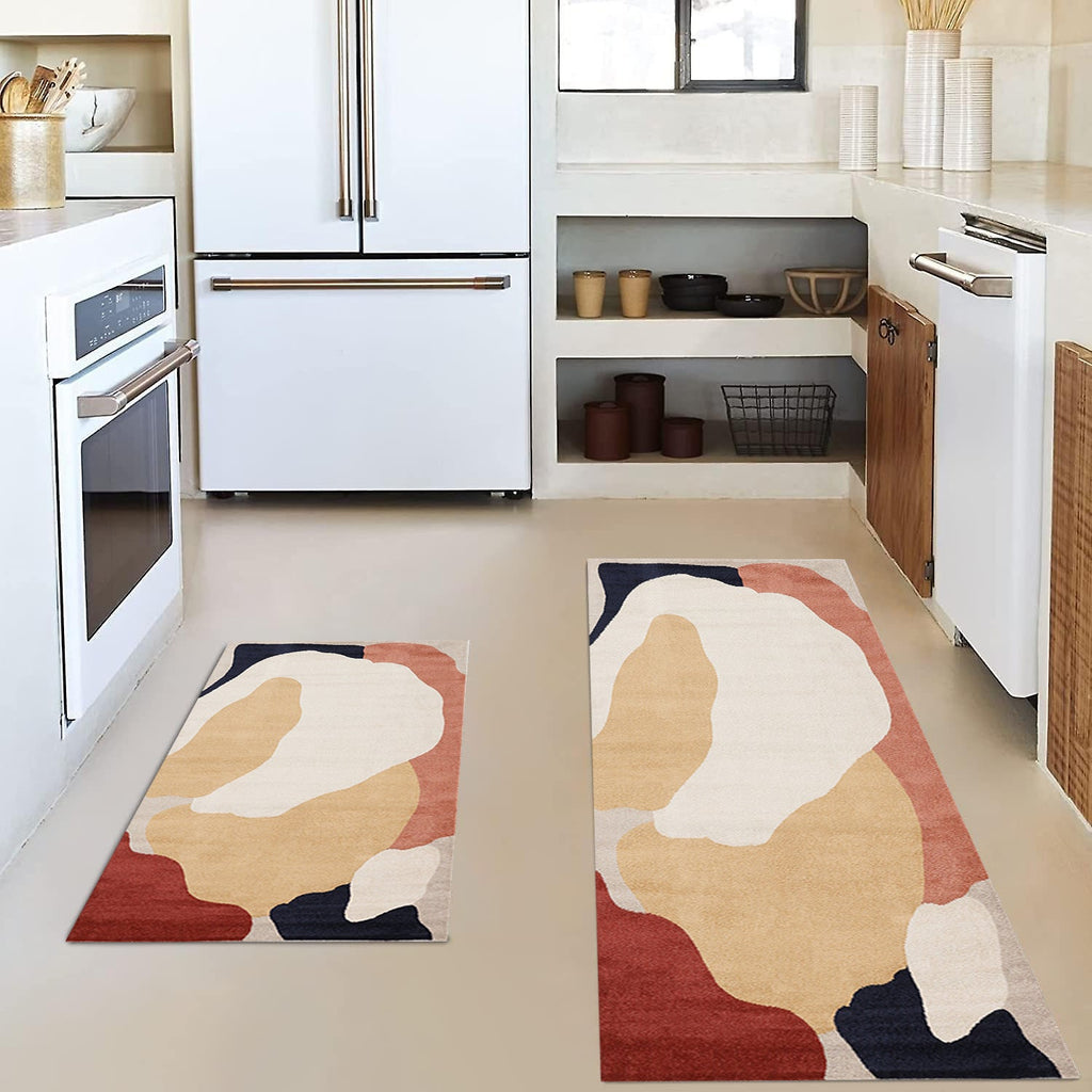 Vintage-Inspired Kitchen Mat Set | Thrascher
