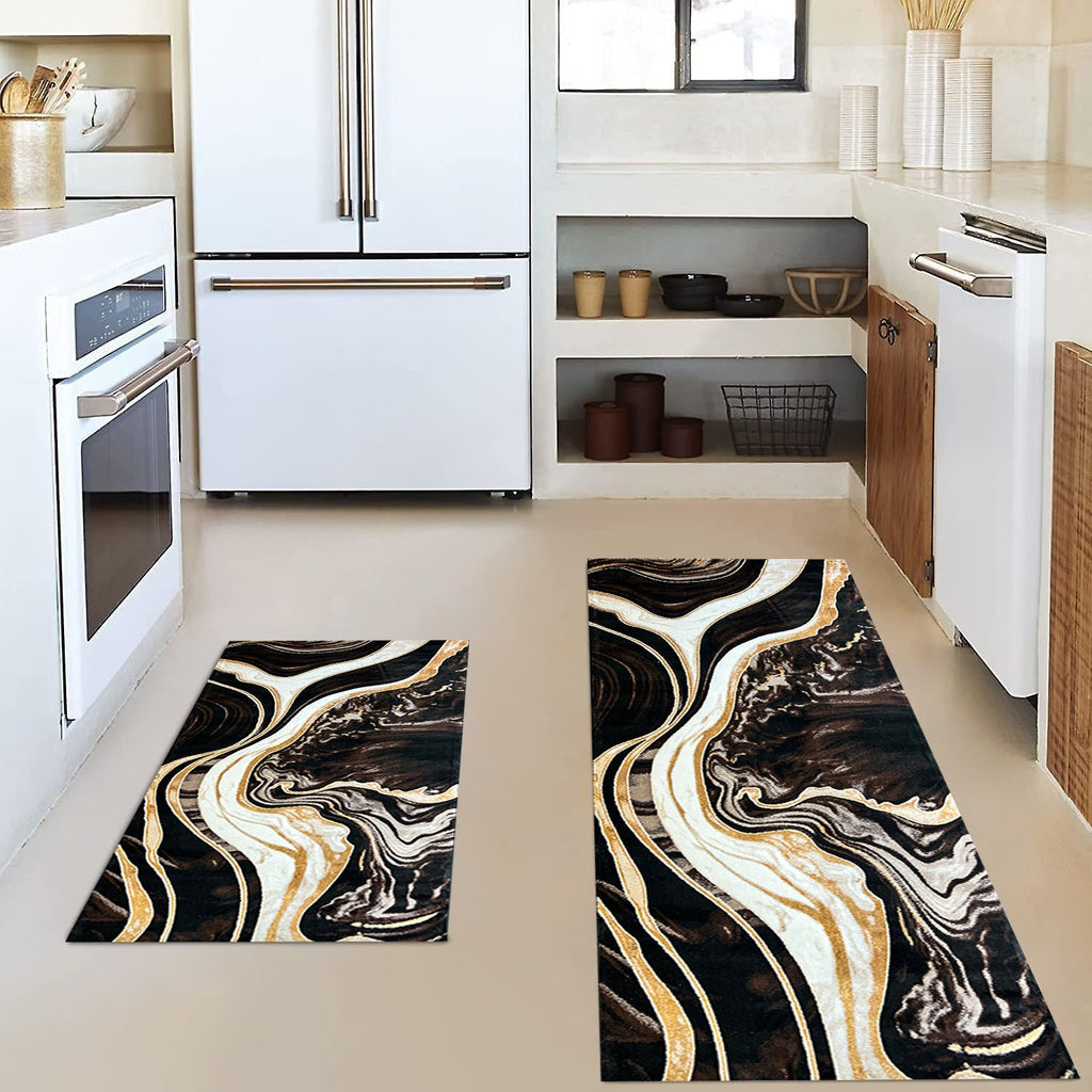 Vintage-Inspired Kitchen Mat Set | Thrascher