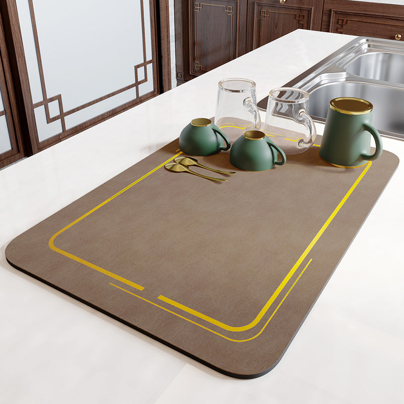 Vintage Mosaic Kitchen Counter Mat | Thrascher