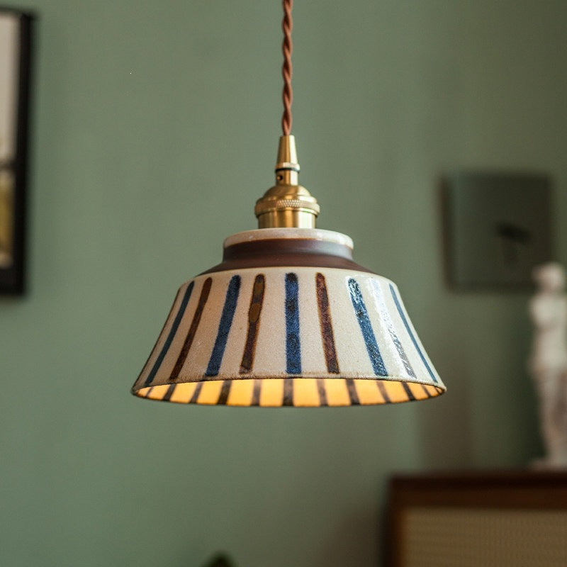 Vintage Porcelain Wall Dimmer with Decorative Brass Switch | Thrascher